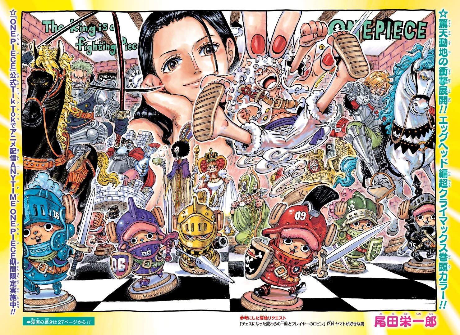 One Piece Chapter 1113 Cover