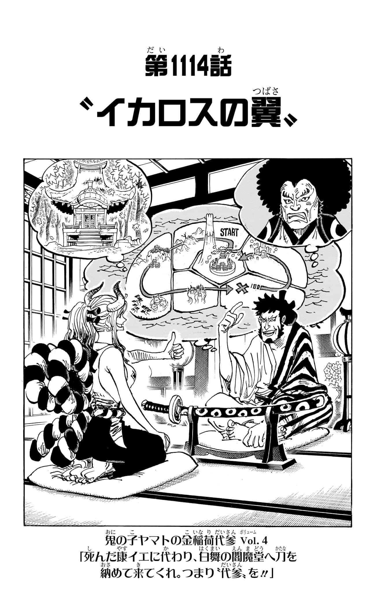 One Piece Chapter 1114 Cover
