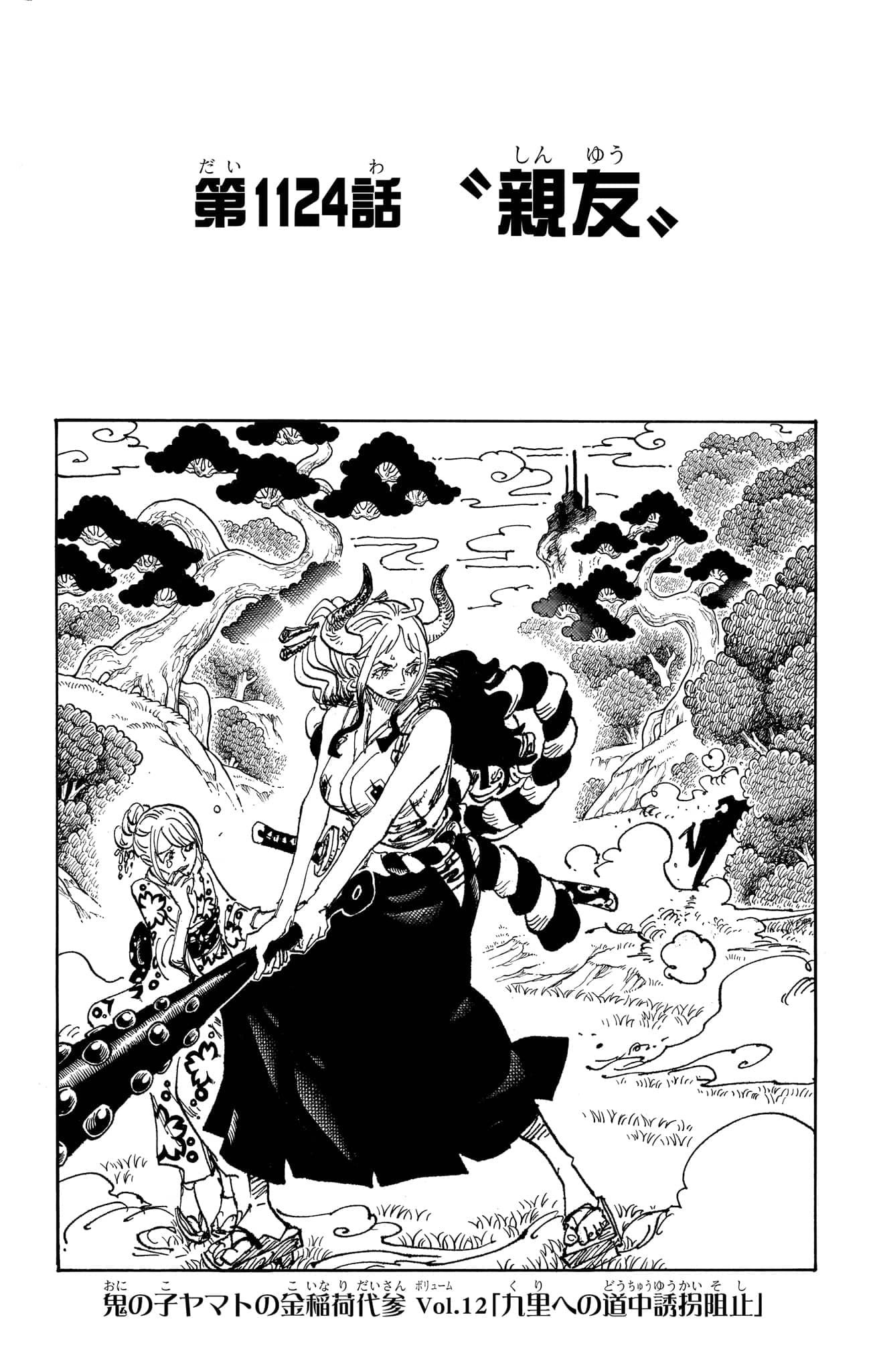 One Piece Chapter 1124 Cover